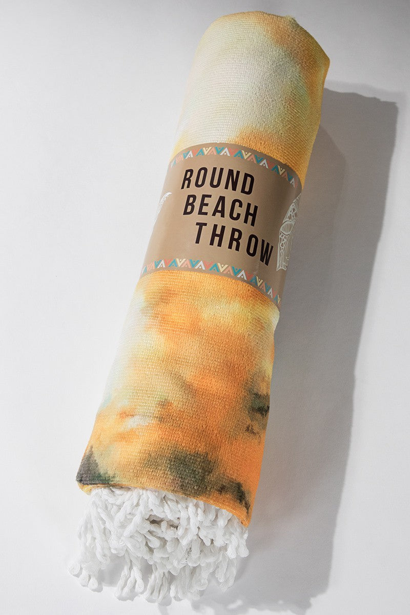 Rustic Aurora Tie-Dye Towel: Rustic Aurora / OS