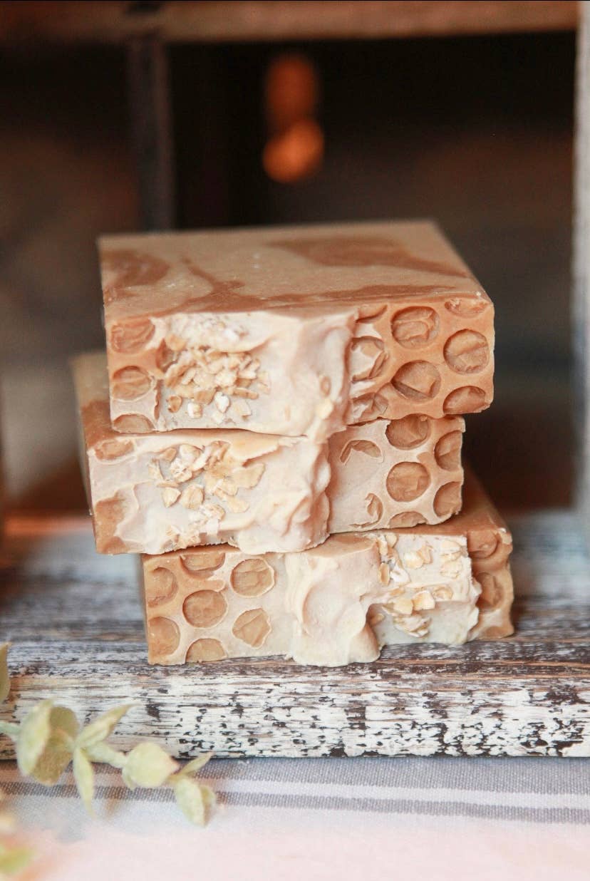 Fragrance Free Oatmeal, Goats Milk & Honey Artisan Soap