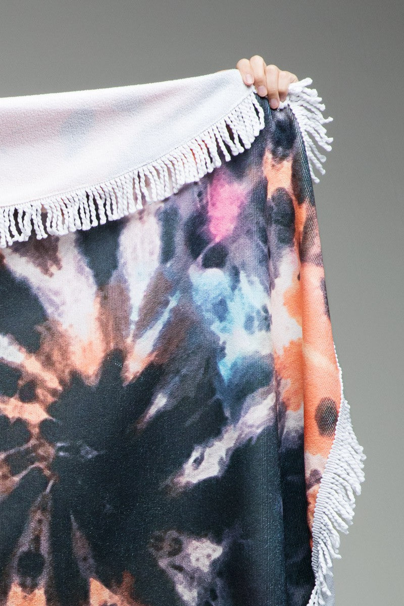 California Tie-Dye Towel: California / OS