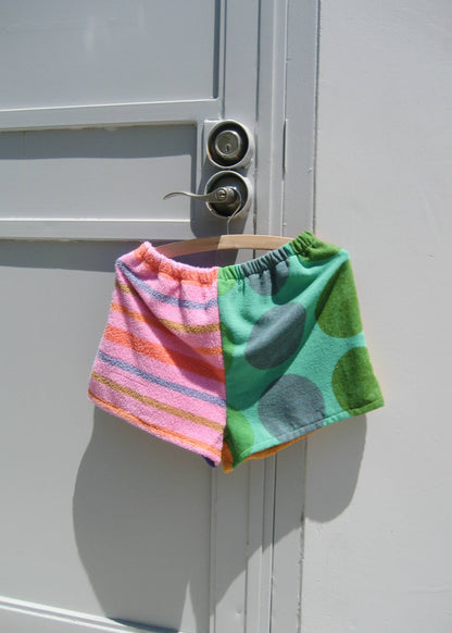 Over Dyed Towel Shorts