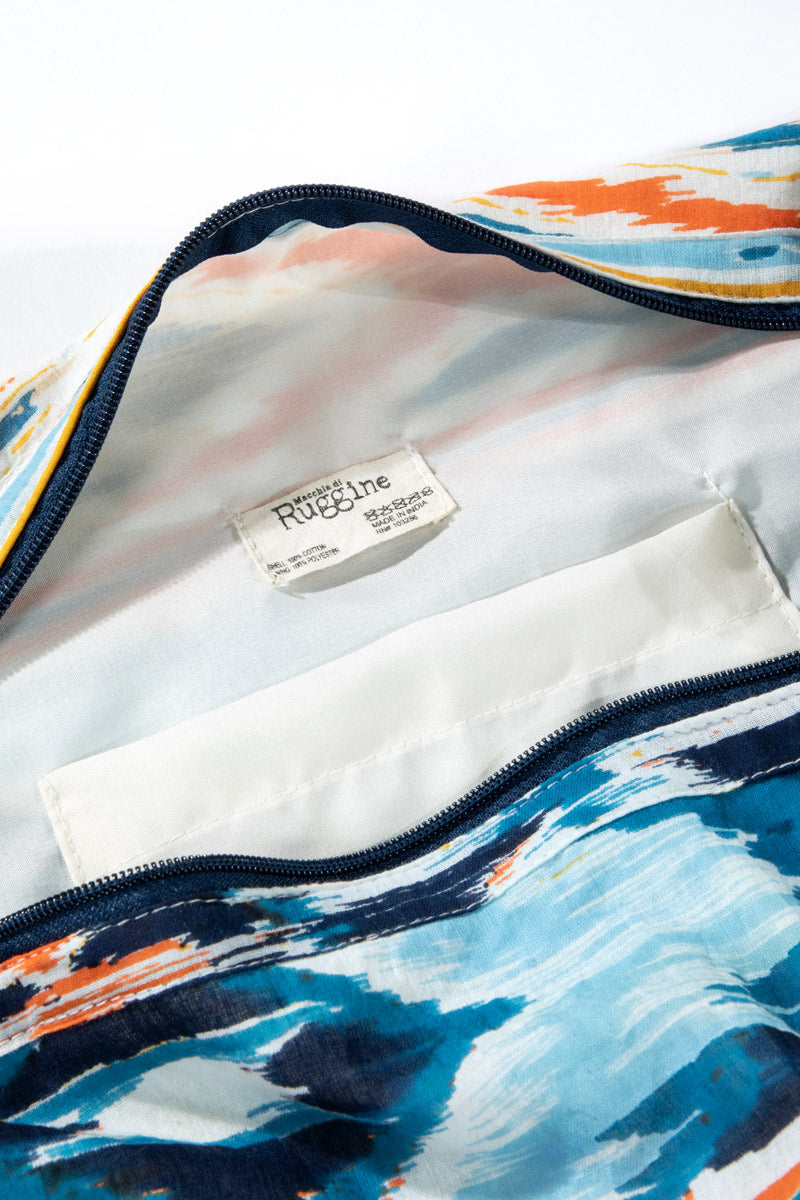Handcrafted Ocean Breeze Boho Bag: Ocean Breeze / OS