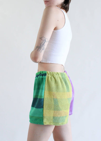 Over Dyed Towel Shorts