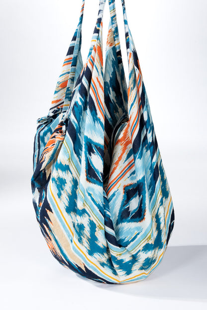 Handcrafted Ocean Breeze Boho Bag: Ocean Breeze / OS