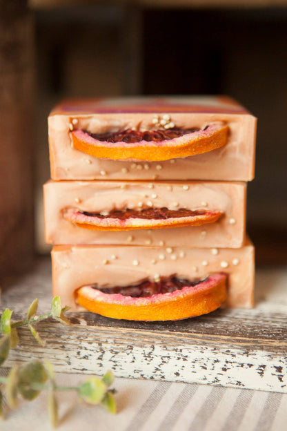 Blood Orange & Goji Berry Artisan Soap