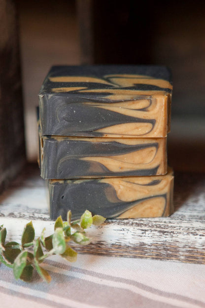 Tea Tree, Turmeric, Charcoal & Goats Milk Detox Artisan Soap