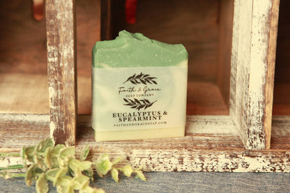 Eucalyptus and Spearmint Artisan Soap
