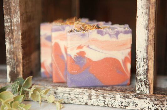 Lavender & Apricot Artisan Soap